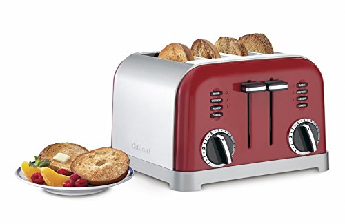 Product Cover Cuisinart CPT-180MR Classic 4-Slice Toaster, Metallic Red