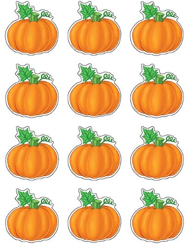 Product Cover Teacher Created Resources Mini Accents, Pumpkins (5129)