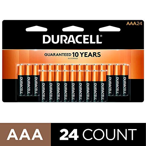 Product Cover Duracell - CopperTop AAA Alkaline Batteries - long lasting, all-purpose Triple A battery for household and business - 24 Count