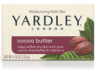 Product Cover Yardley London Pure Cocoa Butter & Vitamin E Bar Soap, 4.25 Ounces /120 G (Pack of 1)