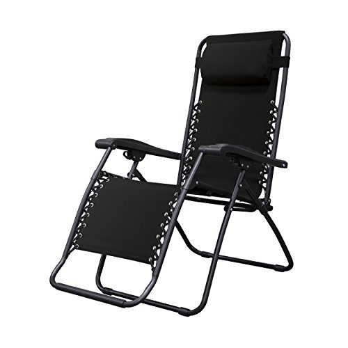 Product Cover Caravan Sports Infinity Zero Gravity Chair, Black