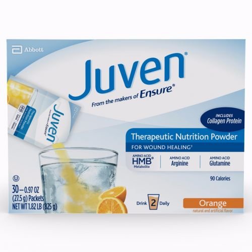 Product Cover Juven Therapeutic Nutrition Powder, Orange, 8 Packets, .85 Ounce Each