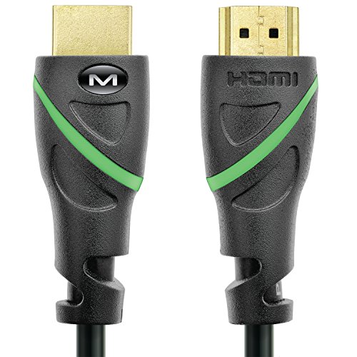 Product Cover Mediabridge Flex Series HDMI Cable (6 Feet) Supports 4K@50/60Hz, High Speed, Hand-Tested, HDMI 2.0 Ready - UHD, 18Gbps, Audio Return Channel