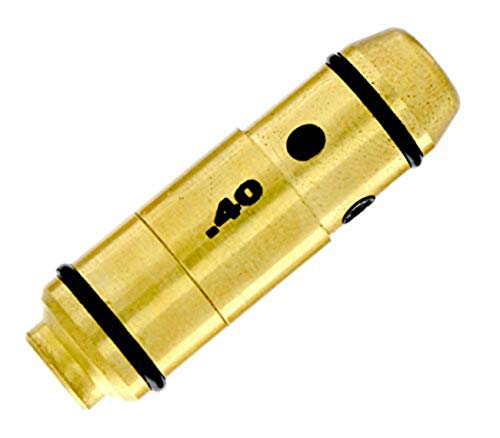 Product Cover LaserLyte laser trainer 40 SW cartridge built in SNAP CAP for dry fire training the LASER BULLET is centered in the chamber with RUBBER ORINGS great for laser training with your PISTOL no ammo needed