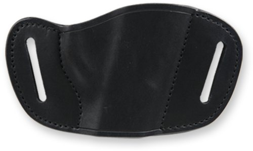 Product Cover Bulldog Cases Black Molded Leather Belt Slide Holster (Large)