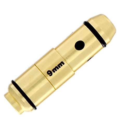 Product Cover LaserLyte laser trainer 9mm cartridge built in SNAP CAP dry fire training the LASER BULLET is centered in the chamber RUBBER ORINGS great laser training your PISTOL no ammo needed