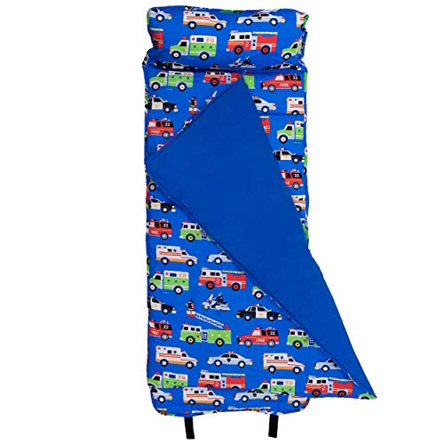 Product Cover Wildkin Nap Mat with Pillow for Toddler Boys and Girls, Perfect Size for Daycare and Preschool, Designed to Fit on a Standard Cot, Patterns Coordinate with Our Lunch Boxes and Backpacks, Heroes