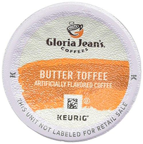 Product Cover Gloria Jean's Coffees Butter Toffee 48 K-Cups for Keurig Brewers