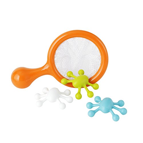 Product Cover Boon Water Bugs Floating Bath Toys with Net, Orange