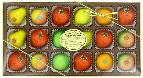 Product Cover Bergen Marzipan M-1 Assorted Fruit, 8 Ounce
