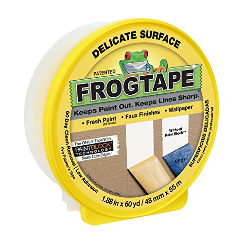 Product Cover FROGTAPE 280222 Delicate Surface Painter's Tape with PaintBlock, 1.88 inch Width, Yellow