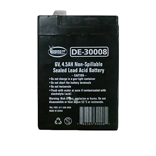 Product Cover American Hunter Decoy Mojo 6 Volt 4.5 AMP Rechargeable Battery (Black)