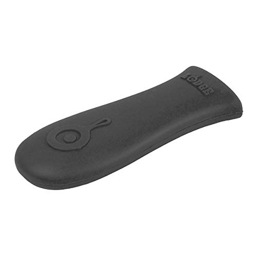 Product Cover Lodge Silicone Hot Handle Holder. Black Silicone Hot Handle Cover for Cast Iron Assist Handles. (Black)