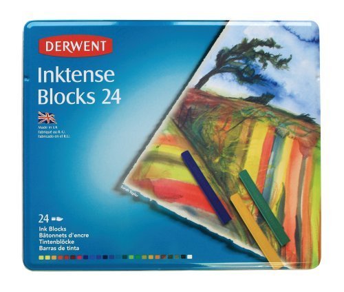 Product Cover Derwent Inktense Ink Blocks, 24 Count (2300443)