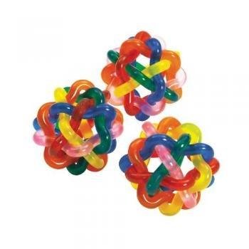 Product Cover Fun Express - Colorful Intertwined Rubber Balls (Pack of 12)