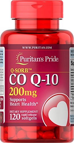 Product Cover Puritans Pride Q-Sorb Co Q-10 200 Mg, 120 Count