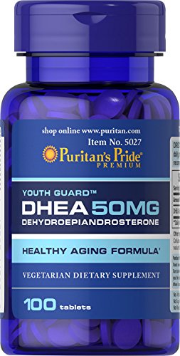 Product Cover Puritans Pride Dhea 50 Mg Tablets, 100 Count