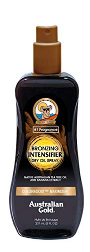 Product Cover Australian Gold Bronzing Intensifier Dry Oil Spray, 8 Ounce | Colorboost Maximizer