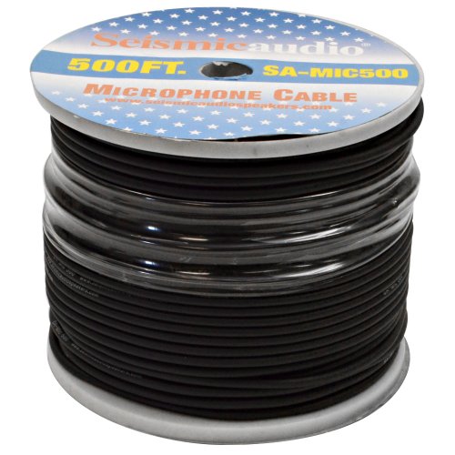 Product Cover Seismic Audio - SA-MIC500 - Spool of 500 Feet of Microphone Cable - Build Your Own Mic Cables
