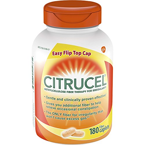 Product Cover Citrucel Caplets Fiber Therapy for Occasional Constipation Relief, 180 count