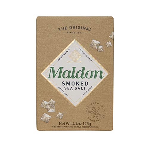 Product Cover Maldon Salt Company, Smoked Sea Salt, 4.4 Ounce (125 gram box)