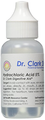 Product Cover Dr Clark Digestive Power! Hydrochloric Acid (HCL) 5%, 1 oz