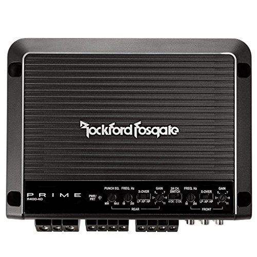 Product Cover Rockford Fosgate R400-4D Prime 400 Watt Full Range Class-D 4-Channel Amplifier