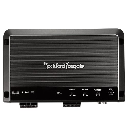 Product Cover Rockford Fosgate R1200-1D Prime 1,200 Watt Class-D Mono Amplifier