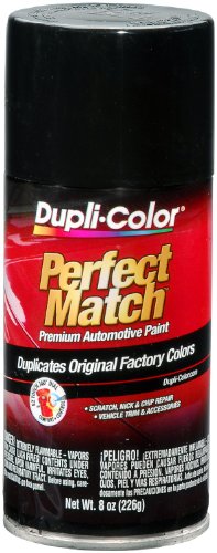 Product Cover Dupli-Color EBUN01007 Universal Gloss Black Perfect Match Automotive Paint - 8 oz. Aerosol