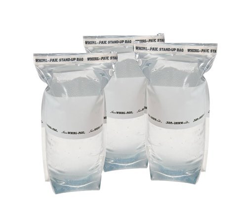 Product Cover Nas-co Survival Water Bags - Outdoors and Camping 1 Liter Stand Up Emergency Water Bag (Pack of 3)