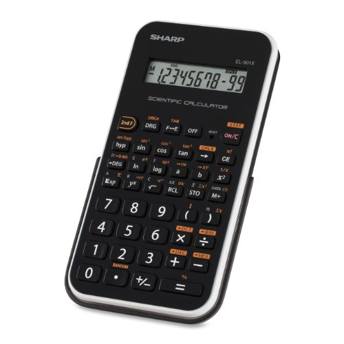 Product Cover Sharp EL501XBWH Engineering/Scientific Calculator