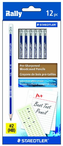 Product Cover Staedtler 13218HBC12TH Rally Graphite #2 Pencil, 12-Each (9122-2B12)