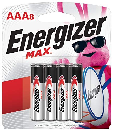 Product Cover Energizer Max Premium AAA Batteries, Alkaline Triple A Battery (8 Count) E92MP-8, Black (30039800108051)