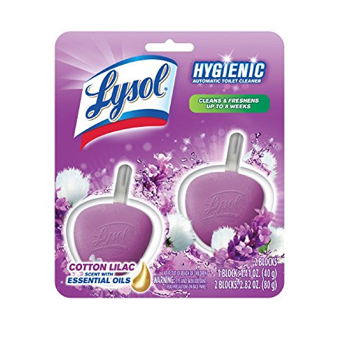 Product Cover Lysol No Mess Automatic Toilet Bowl Cleaner, Lavender Fields, 2 Count