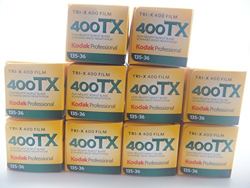 Product Cover Kodak Tri-x400 135-36 36mm Black and White Film - 10 Pack