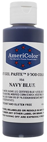 Product Cover Americolor Soft Gel Paste Food Color, 4.5-Ounce, Navy Blue