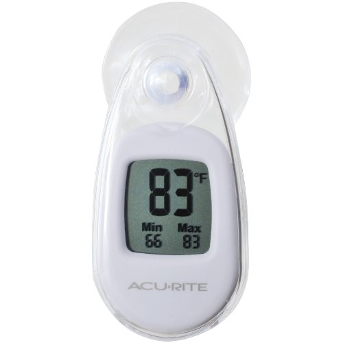 Product Cover AcuRite Suction Cup Thermometer, White - 00315CADIA1