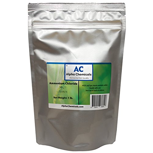 Product Cover Alpha Chemicals Ammonium Chloride - NH4Cl - 1 Pound