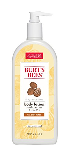 Product Cover Burt's Bees Fragrance Free Shea Butter and Vitamin E Body Lotion 12 Ounce