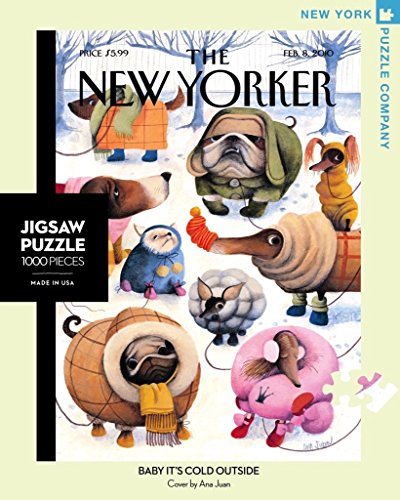 Product Cover New York Puzzle Company - New Yorker Baby It's Cold Outside - 1000 Piece Jigsaw Puzzle