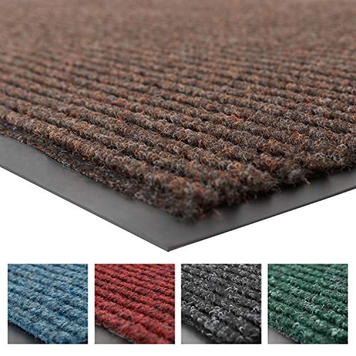 Product Cover NoTrax 109S0046BR 109 Brush Step Entrance Mat, for Home or Office, 4' Width X 6' Length Brown