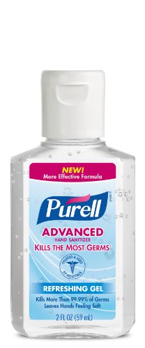 Product Cover Purell Advanced Hand Sanitizer Refreshing Gel 2 oz (Pack of 12)