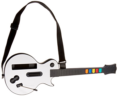 Product Cover Wireless Guitar For Wii Guitar Hero And Rock Band Games (Excluding Rock Band 1), Color White