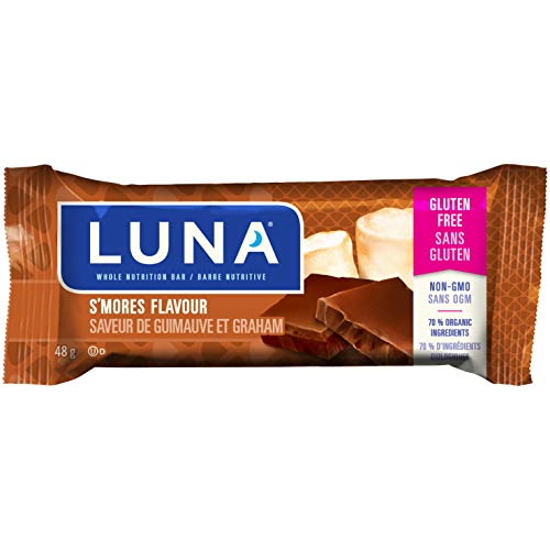 Product Cover LUNA BAR - Gluten Free Snack Bars - S'mores Flavor - (1.69 Ounce Snack Bar, 6 Count)