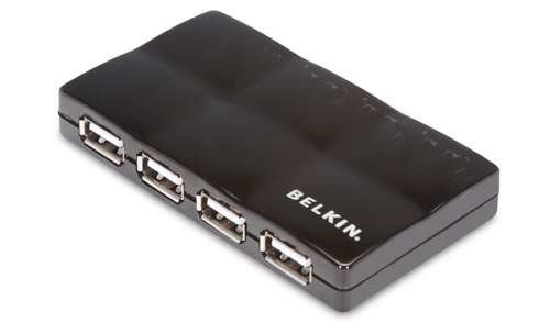 Product Cover Belkin Hi-Speed USB 2.0 7-Port Mobile Hub (F4U018-BLK)