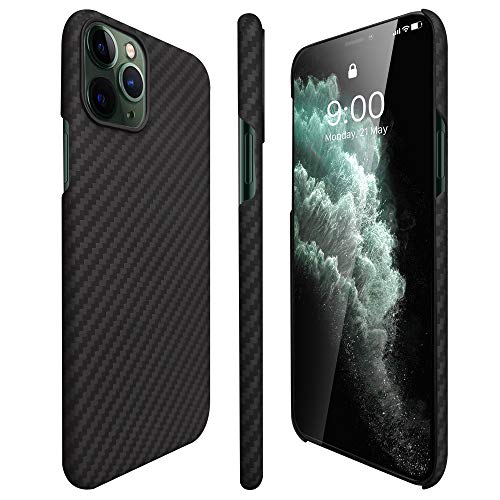 Product Cover AIMOSIO Compatible with iPhone 11 Pro Case,5.8'' Slim 3D-Grip Aramid Fiber Minimalist Phone Case,2019 [Real Body Armor Material] Non Slip Strongest Durable Snugly Fit Ultra-Thin Snap-on Case