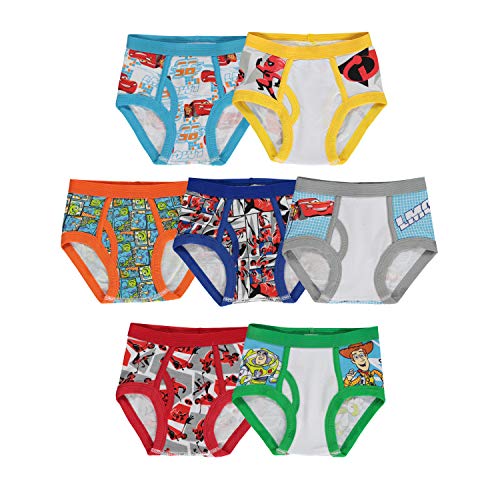 Product Cover Disney Little Boys' Pixar 7-Pack Brief