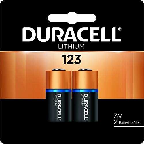 Product Cover Duracell - 123 3V Lithium Photo Size Battery - long lasting battery - 2 count