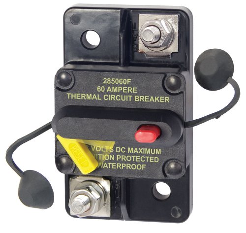 Product Cover Blue Sea Systems 285-Series Circuit Breaker - Surface Mount / 60A