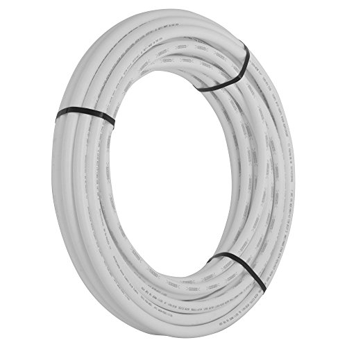 Product Cover SharkBite U870W100 3/4-Inch PEX Tubing, 100 Feet, WHITE, for Residential and Commercial Potable Water Applications